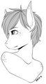 Shark Headshot - by Lanna