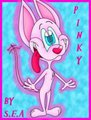 Pinky The Pink Chihuahua by Skunkynoid