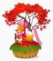 maple leaves Madeleine