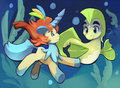 underwater explorer  by Ende