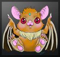 baby bat by Kallia