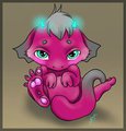 baby dragon by Kallia