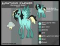 Lightning Flicker Reference Sheet 2013 by Yumiryn