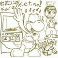 Karaoke with bodyguard BY Nishi