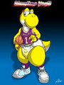 Posing Padded Yoshi BY Shiro by showtimeyoshi