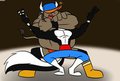 Mr. Bull vs. Ozzy Mofeta by MofetaFromBklyn