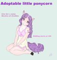 Adoptable Ponycorn by Ziska