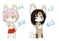 Adoptables 6 and 7 by Saucy