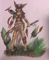 Feline Warrior by Pwnbunny