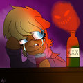 Alcoholic Demons by HuggableHoncho by MindlessGonzo