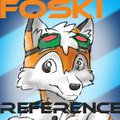 Character Reference Sheet: Kaiden Foski (fox-husky) © Foski, 2011 by fuskyboi