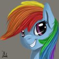 Rainbow Dash Portrait