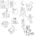 Birthday Stream sketches