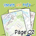 Sheath and Knife - 02