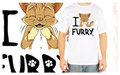 I love FURRY Tshirt