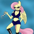Officer Flutterbitch Redraw Request by DarkDreamingBlossom