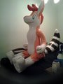 Kendalltoy sitting on my bed