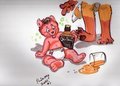 Cubby alcohol abuse by zeekhedgehog