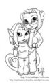 RofR Chibis Lonnie and Keisha