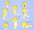 Milo and O-this is a cub by dashinlocat