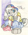 Left 4 Dead Ellis bunny by RevvyRoo