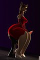 Abigail's evening attire (preview for a animation commission