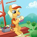 Handy Hooves enjoying lunch break by CSImadmax