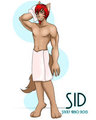Sid after a Shower by StickyNeko