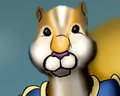 Chandu, the Giant Genie Squirrel by illogical