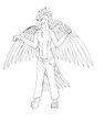 Nate Frost WIP ref sketch (clean) by KairoTheDragon