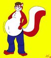 Colored Surprise belly inflation by Jacfox by sirkain
