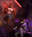 Red Mist Terror by SUPERHYPERFALCON