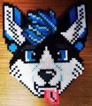 Perler Nova by NovaCWolf