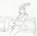 random elk guy  by armoredvulpine