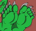 Soft scaly feet by KMJ91