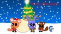 4 cuties christmas party