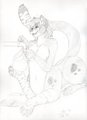 .: Chakat Grill :. - Sketch for Tobi