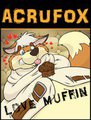 Acru-Fox MFF2013 Love Muffin Badge by acrufox