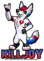 Killjoy Coyote Badge