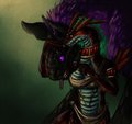 Feathers and scales by Machinari