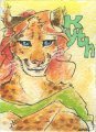Conbadge by KaputOtter 