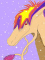 isslana in the snow by Rubilin