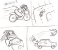 Cycling mishap