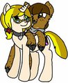 A pony and her "deer" friend