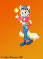 Kayleigh Kitsune by JadedKitsune