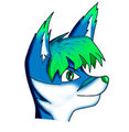 My new fursona - sora fox by klonoakun