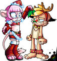 Christmas Wishes from Valin and Lio! -- COMM