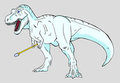 Snow Dinosaur