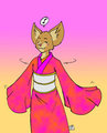 Jaime in a Kimono