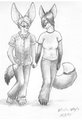 Holding Hands by Aberguine